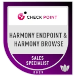 Check Point - Harmony Endpoint & Harmony Browse Sales Specialist